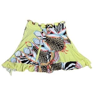 Roberto Cavalli SS2004 Animal Print Skirt